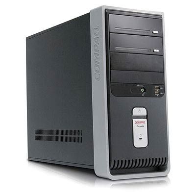 HP Compaq Presario SR2279ES-m PC with Compaq w19q 19’’ Wide Flat Panel Monitor