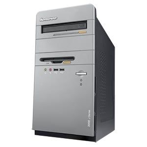Lenovo 3000 J115 Tower AMD Sempron 3400+ 0.5 GB DDR2-SDRAM 80 GB NVIDIA GeForce 6100 Windows Vista Home Basic PC