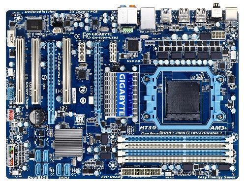 GIGABYTE GA-870A-USB3 motherboard Socket AM3 ATX