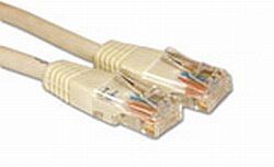 ACT UTP Cat 5E Ivory 0.5m networking cable 19.7" (0.5 m)
