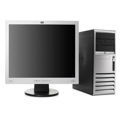HP Compaq dc7700p Convertible Minitower PC and L1906 Flat Panel Monitor