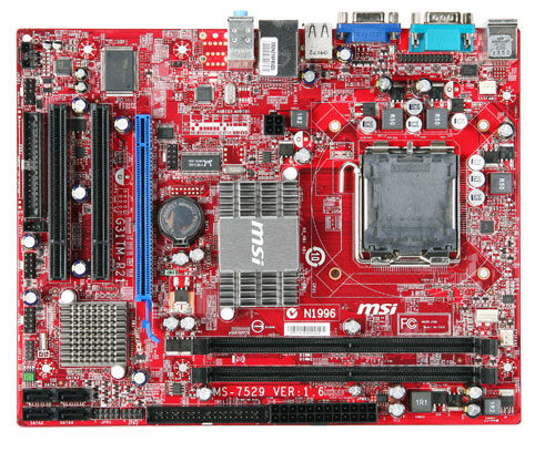 MSI G31TM-P21 Intel® G31 LGA 775 (Socket T) micro ATX