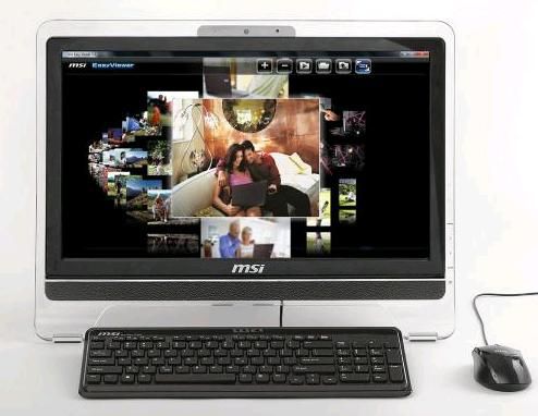MSI AE2040 Intel® Core™ i3 i3-350M 50.8 cm (20") 1600 x 900 pixels Touchscreen 2 GB DDR3-SDRAM 320 GB Intel® HD Graphics Windows 7 Home Premium Black