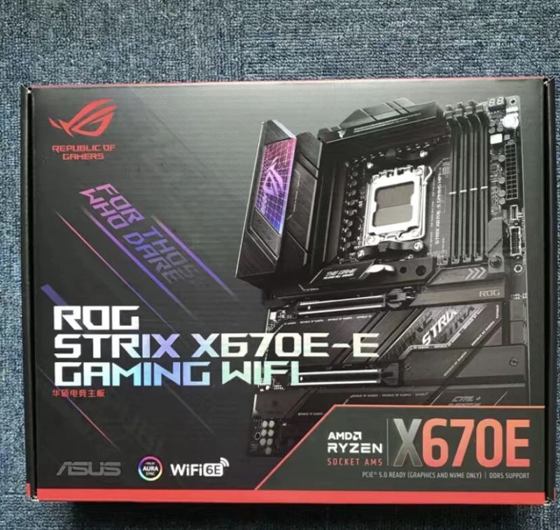 ASUS ROG STRIX X670E-E Gaming WiFi Motherboard