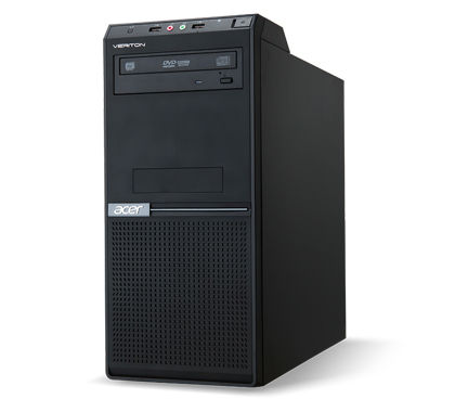 Acer Veriton E430G Intel® Core™ i3 i3-3240 4 GB DDR3-SDRAM 500 GB HDD Windows 7 Professional PC Black