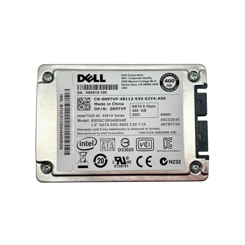 09TVP - Dell 400GB uSATA 6Gb/s MLC Mix Use 1.8-inch SSD