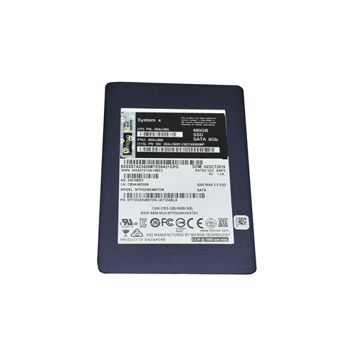 Lenovo 00AJ366 480GB SATA SFF MLC HS Enterprise Value SSD