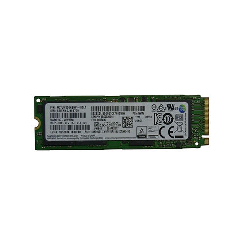00UP436 - Lenovo 256GB PCIe NVMe 3.0 M.2 2280 Solid State Drive