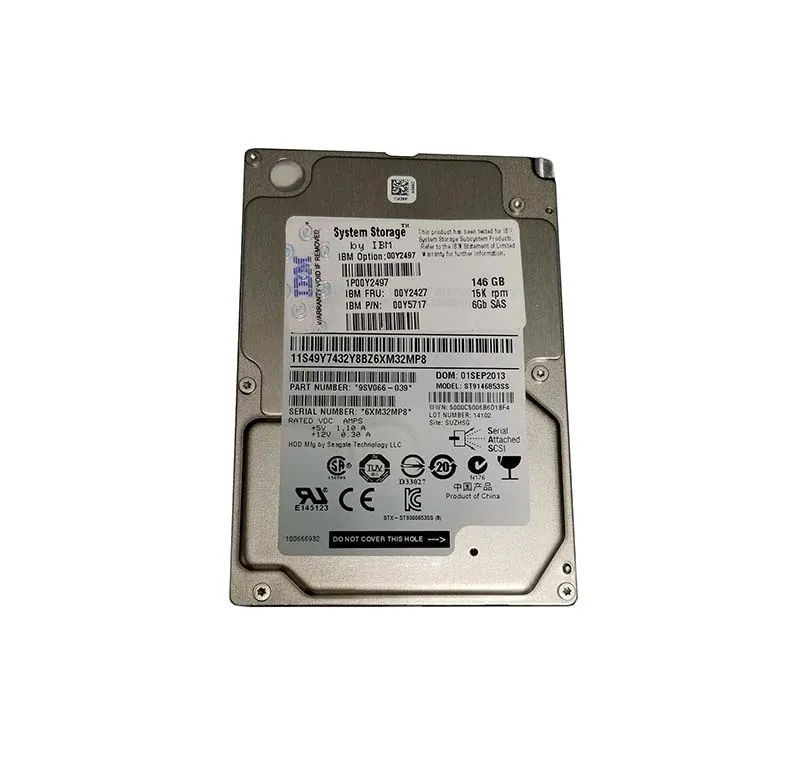 00Y2427 - IBM 146GB 15000RPM SAS 6Gb/s 2.5-in Hard Drive