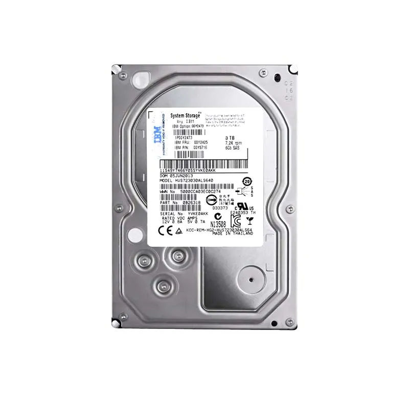 00Y5716 - IBM 3TB 7200RPM SAS 6Gb/s 3.5-in Hard Drive