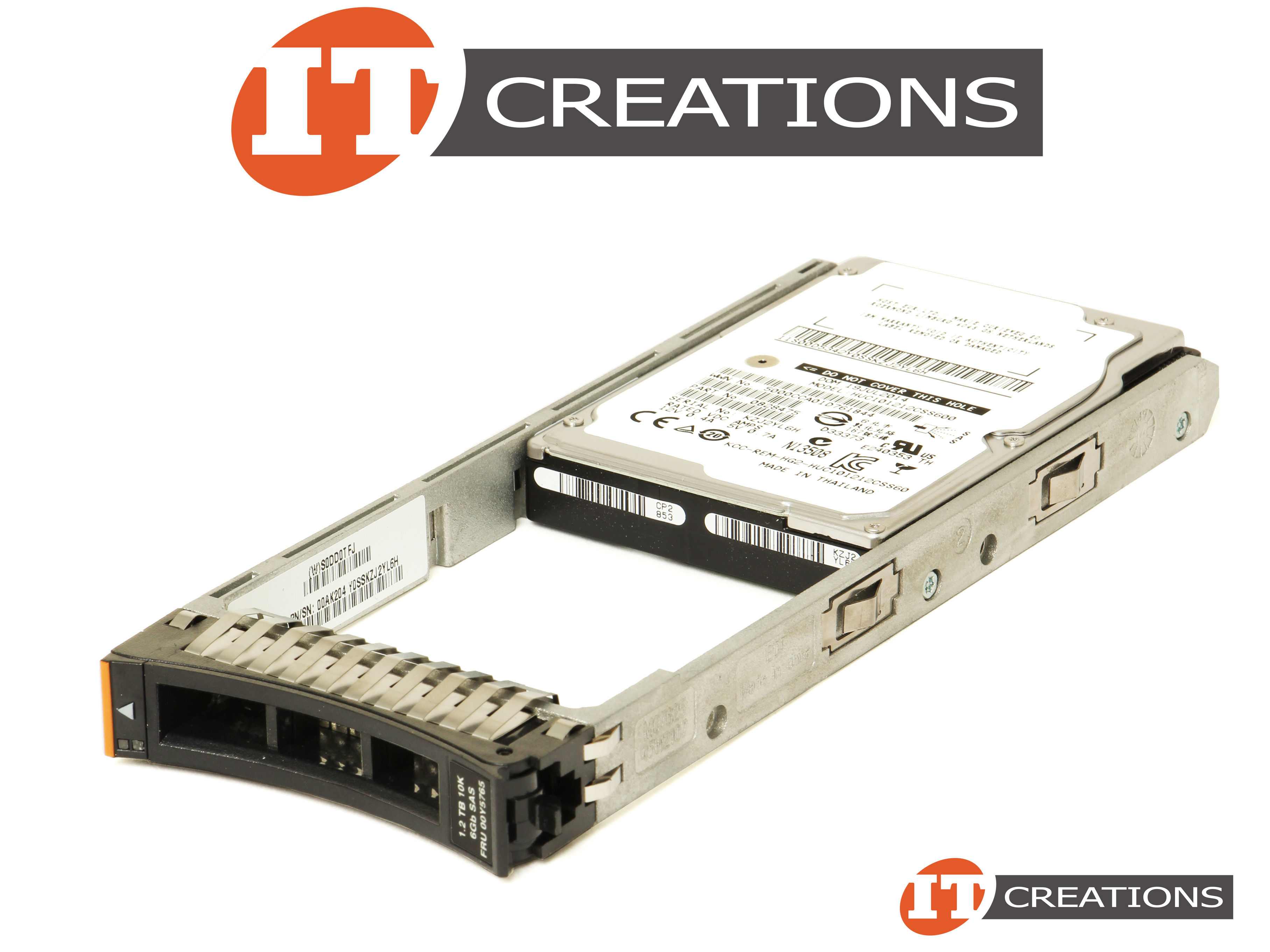 IBM 1.2TB 10K SAS 2.5-inch Hard Disk Drive (FRU 00Y5765)