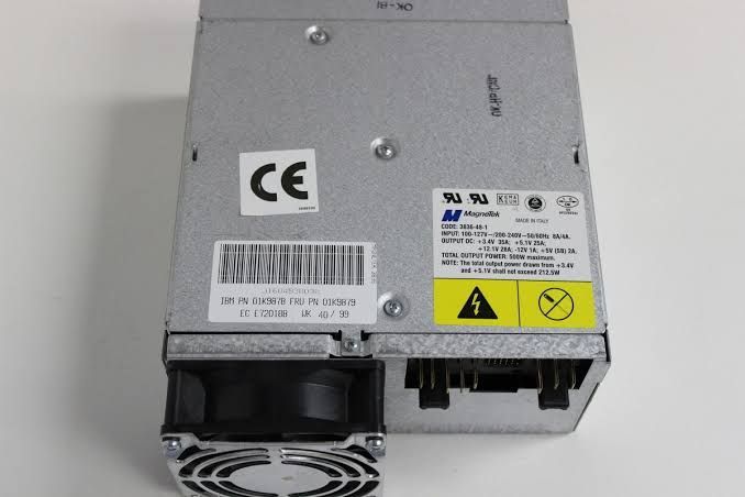IBM 01K9878 500W Power Supply