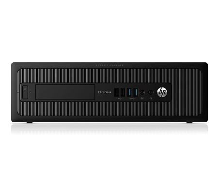 HP EliteDesk 800 G1 SFF Intel® Core™ i5 i5-4570 4 GB DDR3-SDRAM 500 GB HDD Windows 7 Professional PC Black