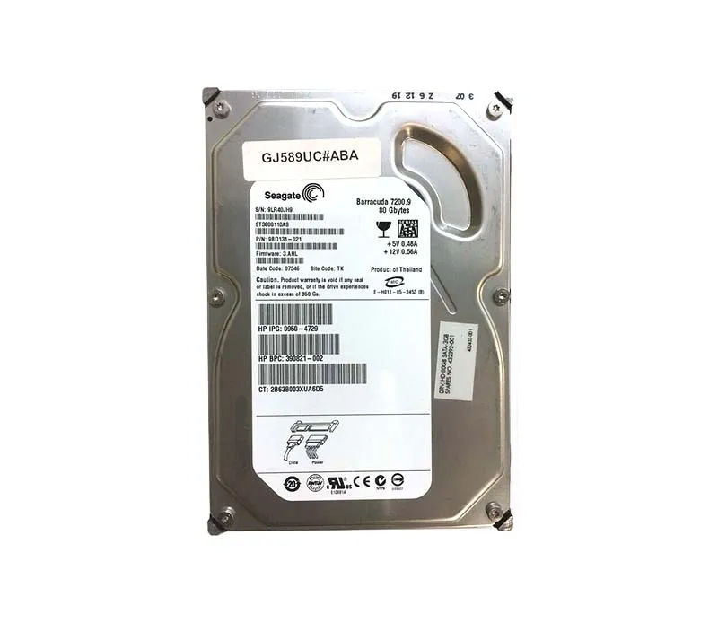 0950-4729 - HP 80GB 7200RPM SATA 3Gb/s 3.5-in Hard Drive