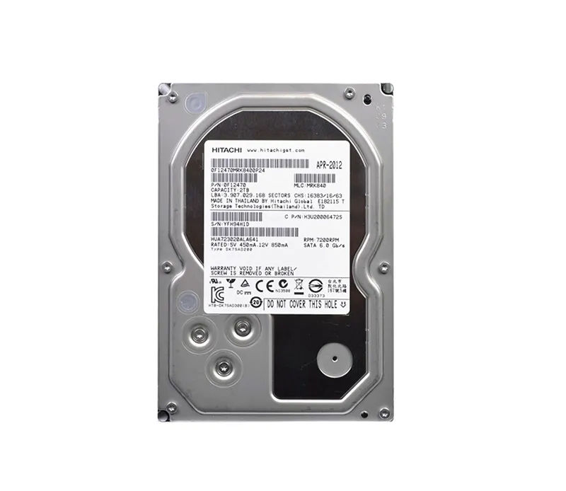 0F12470 - HGST 2TB 7200RPM SATA 6Gb/s 3.5-in Hard Drive