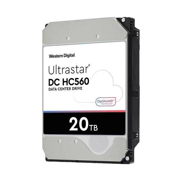 Western Digital Ultrastar DC HC560 20TB 3.5" SAS Internal Hard Drive