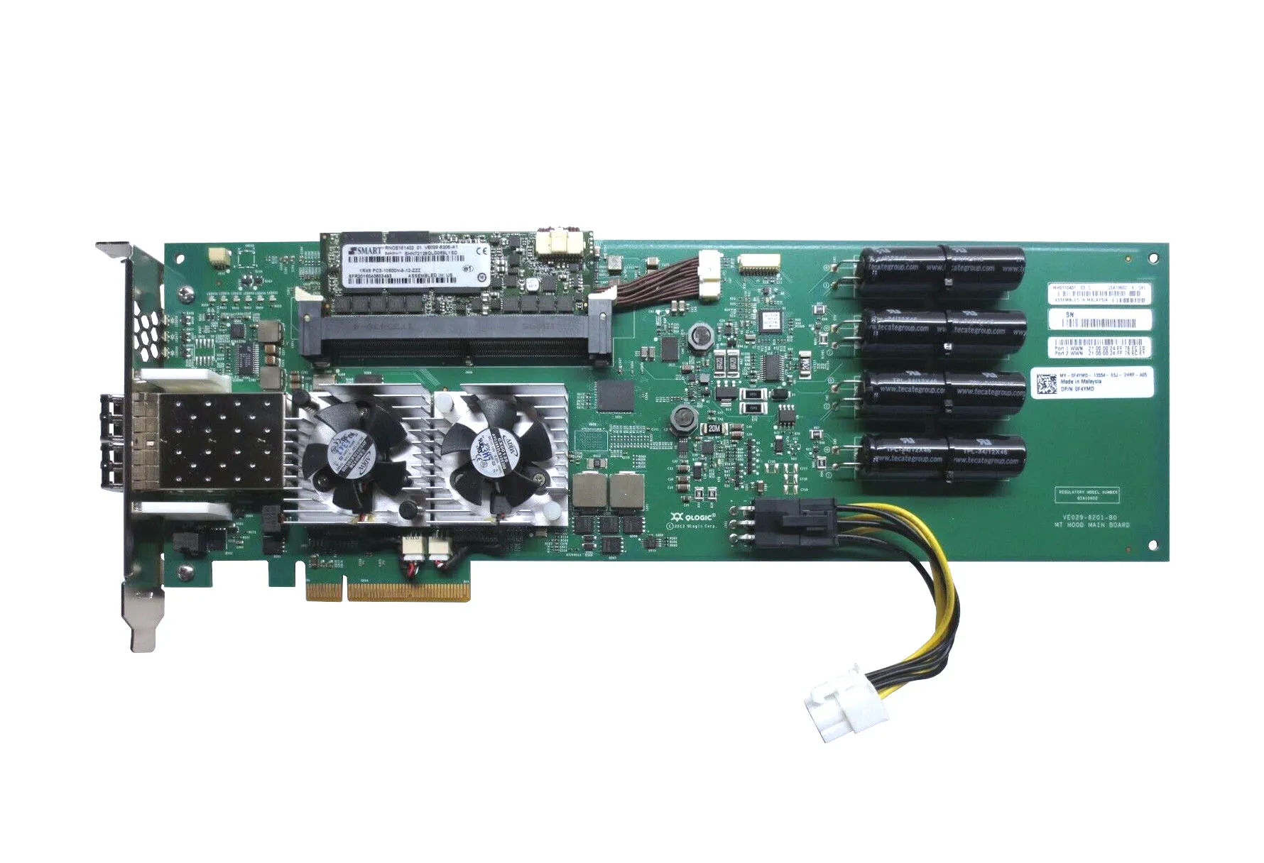 F4YMD - Dell SC8000 Intelligent 8Gb Cache PCIe Network Adapter Card