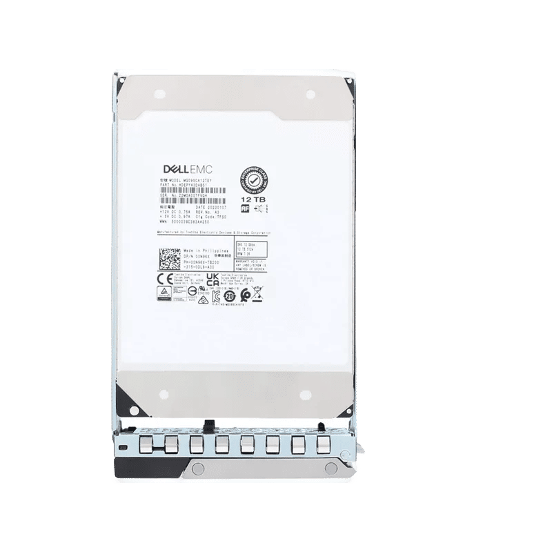 0N96X - Dell 12TB 7200RPM SAS 12Gb/s 3.5-Inch Hard Drive