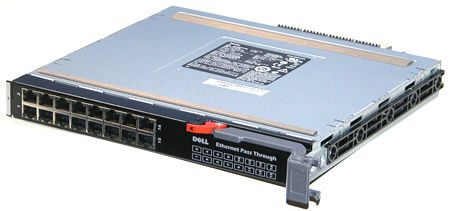 Dell 0WW060 16-Port 10GbE Pass-Through Module for PowerEdge M1000e
