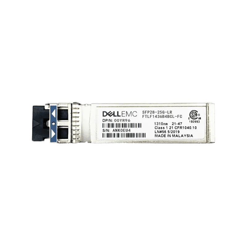 0YR96 - Dell 25GBase-LR SMF Duplex 1310nm SFP28 Transceiver