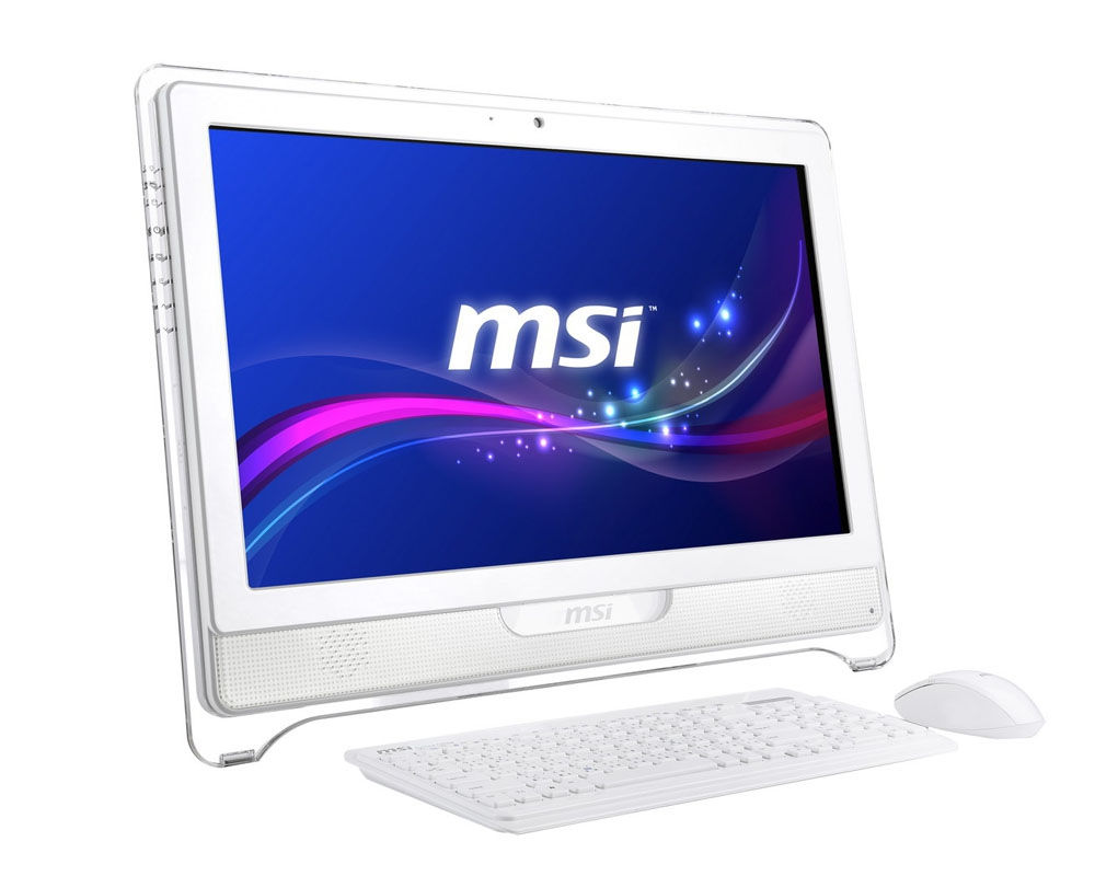 MSI Wind Top AE2281G-006BE All-in-One PC/workstation Intel® Core™ i5 i5-3450S 54.6 cm (21.5") 1920 x 1080 pixels Touchscreen 4 GB DDR3-SDRAM 500 GB HDD NVIDIA® GeForce® GT 630M Windows 7 Home Premium Wi-Fi 4 (802.11n) White