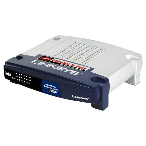 Linksys EG005W Switch Unmanaged Blue