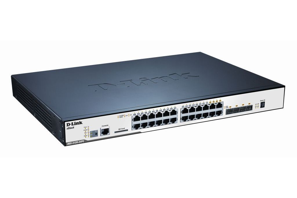 D-Link DGS-3120-24PC network switch Managed L2+ Power over Ethernet (PoE)
