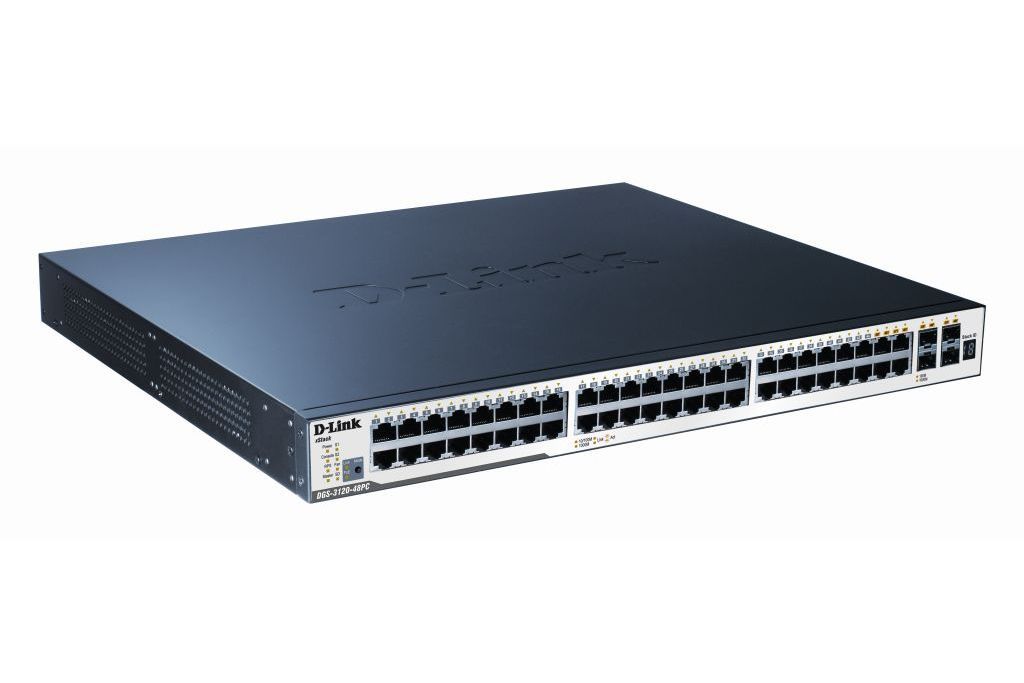 D-Link DGS-3120-48PC network switch Managed L2+ Power over Ethernet (PoE)