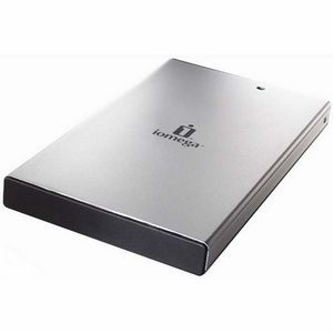 Iomega Silver Portable Hard Drive 160 GB external hard drive 5400 RPM