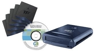 Iomega REV External Drive 70GB Server Backup Kit internal hard drive Serial ATA