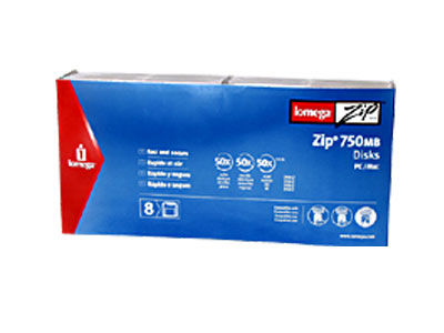 Iomega 8 Pack 750MB Zip Disk
