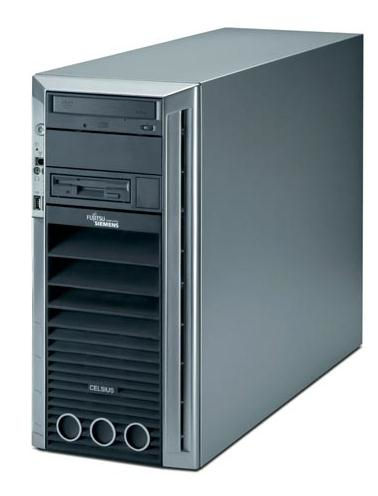 Fujitsu CELSIUS M460 Intel® Core™2 Duo E8500 4 GB DDR2-SDRAM 500 GB HDD Tower Workstation Grey
