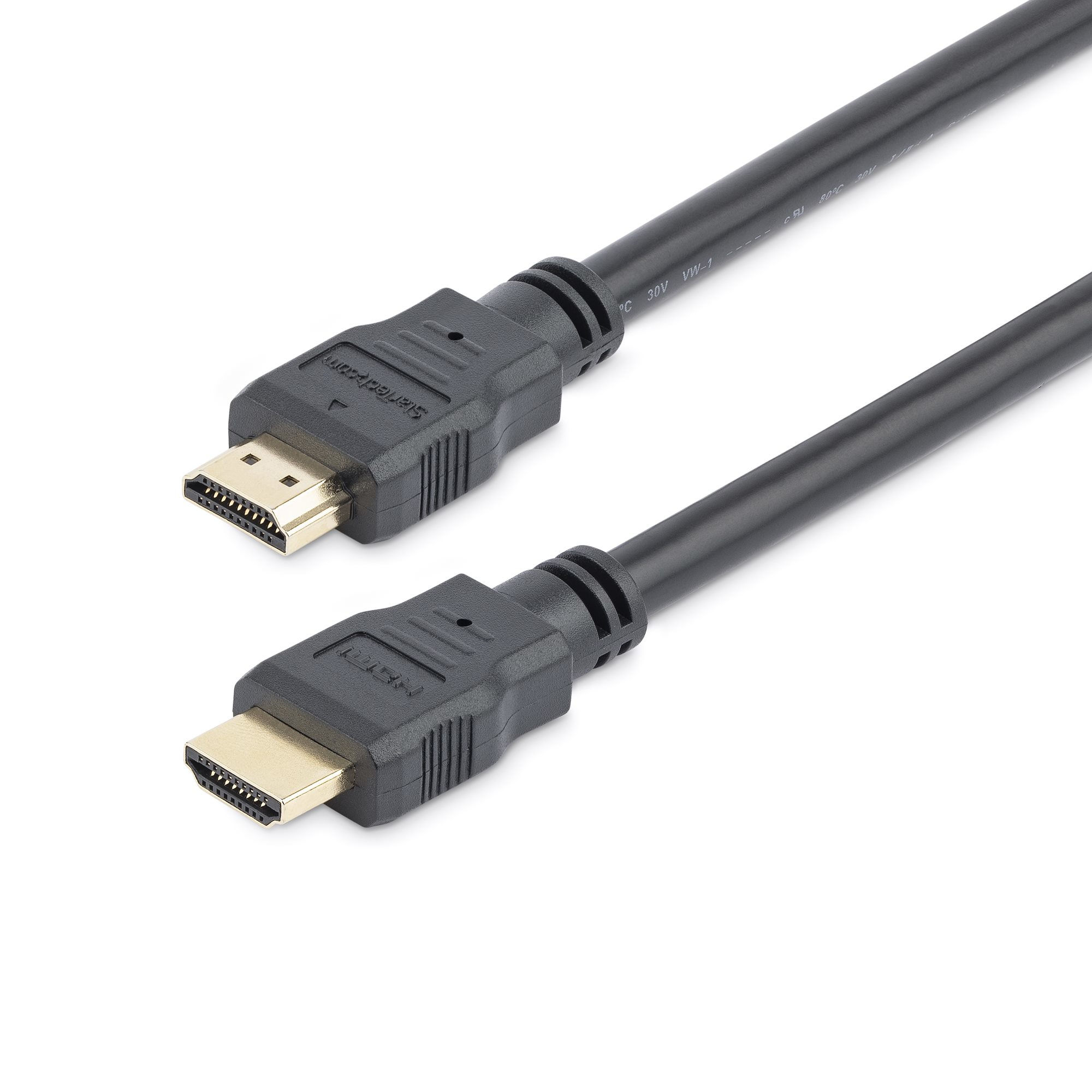 StarTech.com 6ft HDMI Cable - 10 Pack - 4K High Speed HDMI Cable with Ethernet - UHD 4K 30Hz Video - HDMI 1.4 Cable - Ultra HD HDMI Monitors, Projectors, TVs & Displays - Black HDMI Cord - M/M