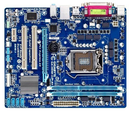 GIGABYTE GA-H61M-S2P-B3 motherboard Intel® H61 LGA 1155 (Socket H2) micro ATX