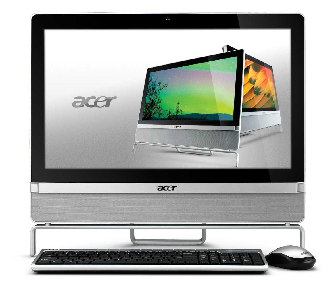 Acer Aspire Z3801 Intel® Core™ i5 i5-2400S 54.6 cm (21.5") 1920 x 1080 pixels Touchscreen 4 GB DDR3-SDRAM 1 TB HDD Windows 7 Home Premium Silver