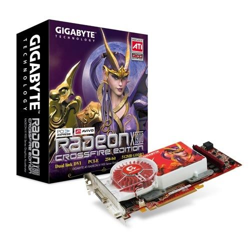 GIGABYTE ATI Radeon X1900 CrossFireTM Edition VPU GDDR2