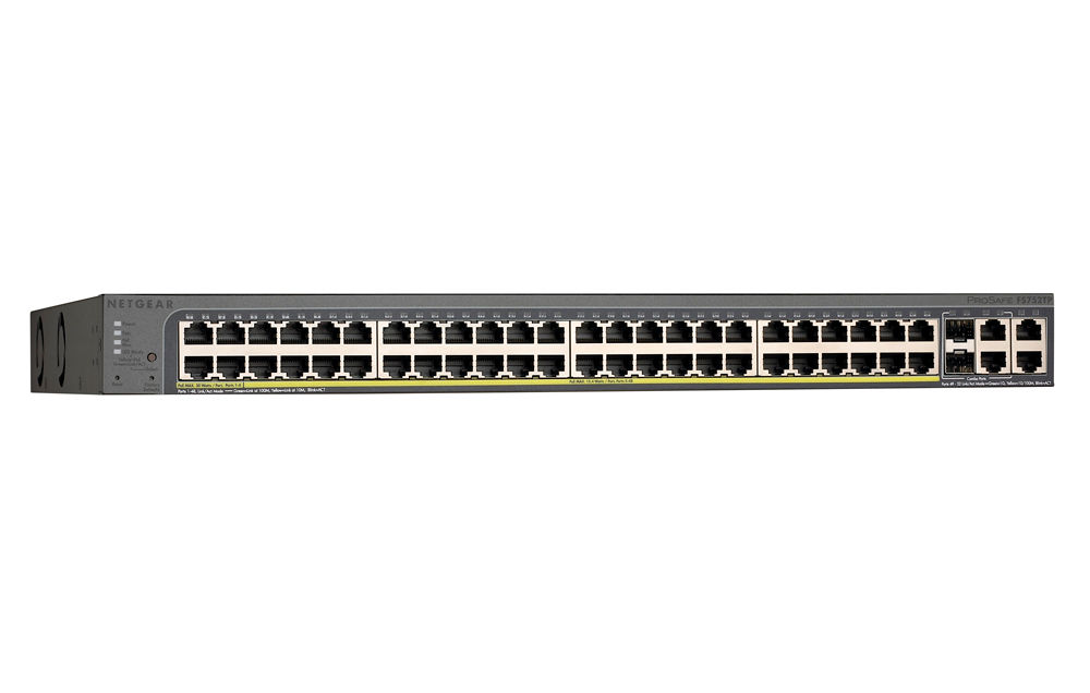 NETGEAR ProSafe FS752TP Managed Power over Ethernet (PoE)