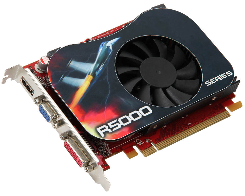 MSI R5670-MD1GD3 graphics card AMD Radeon HD5670 1 GB GDDR3
