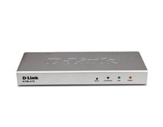 D-Link KVM-410 Single Port over IP KVM switch Silver