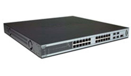 D-Link DXS-3227P 24-Port PoE Gigabit Wireless-Ready Switch + (4) Combo SFP Ports + (1) Fixed XFP Port + (2) Optional 10-Gig Copper/Fiber Uplinks Managed L2+ Power over Ethernet (PoE) Black