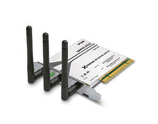 D-Link DWA-552 network card 248 Mbit/s