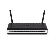 D-Link DIR-330 wireless router Black, Silver