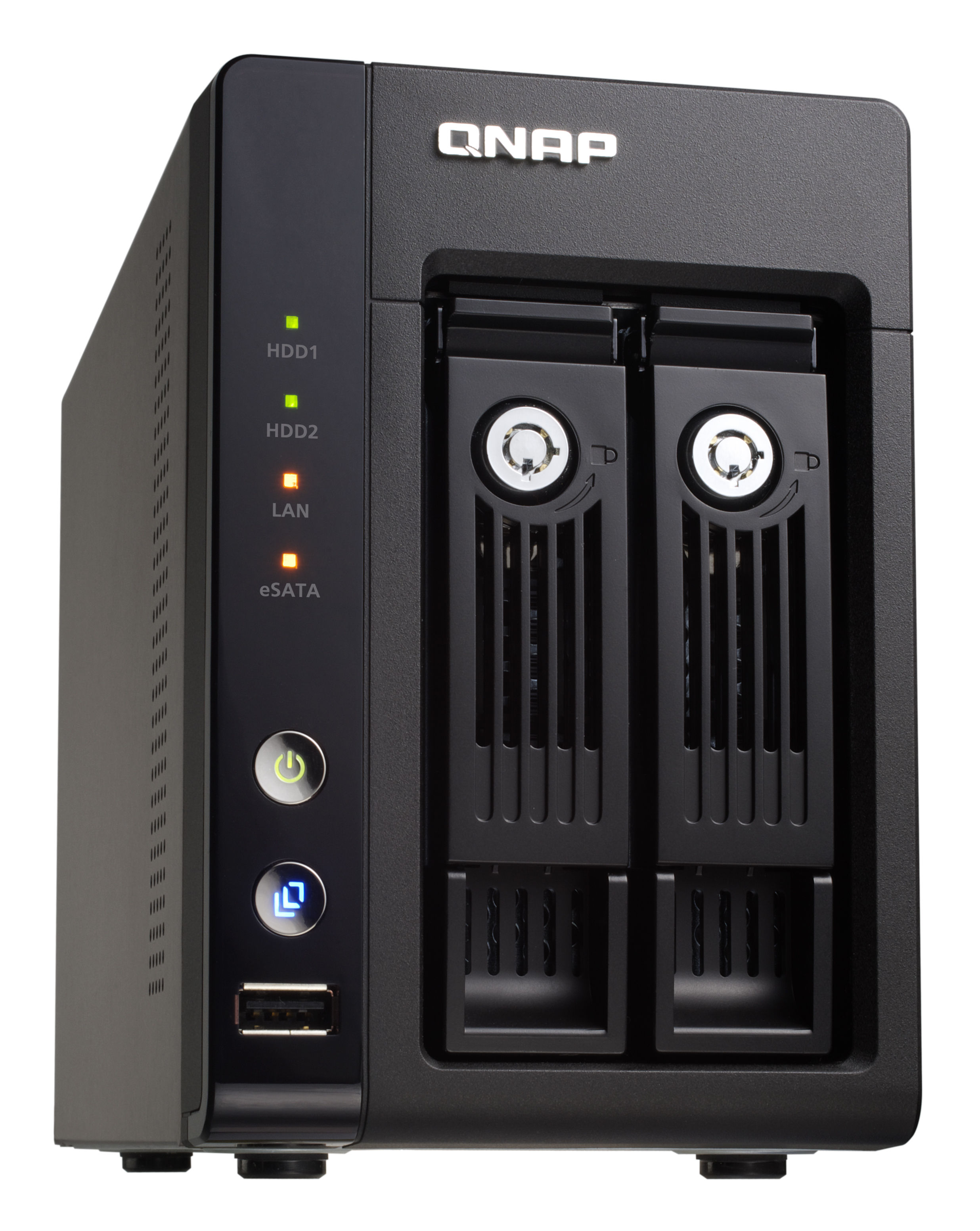 QNAP TS-259 Pro TurboNAS Tower Intel Atom® D510 1 GB DDR2 0 TB Linux