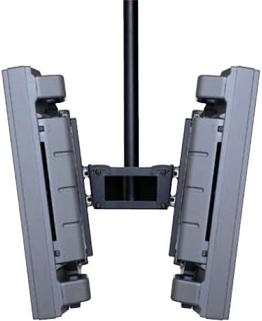 Peerless PLB-1 signage display mount Black