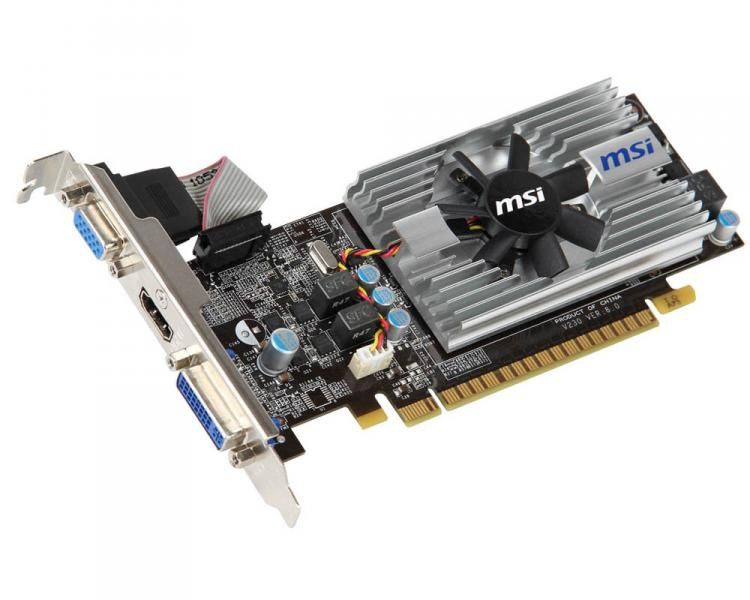 MSI V230-204R graphics card NVIDIA GeForce GT 430 1 GB GDDR3