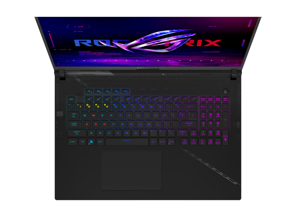 ASUS ROG Strix SCAR 18 G834JYR-XS97 Intel® Core™ i9 i9-14900HX Laptop 45.7 cm (18") WQXGA 32 GB DDR5-SDRAM 2 TB SSD NVIDIA GeForce RTX 4090 Wi-Fi 6E (802.11ax) Windows 11 Pro Black