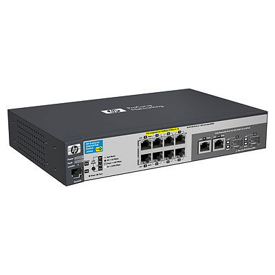 HP ProCurve 2915-8G-PoE + UR954E Managed L3 Power over Ethernet (PoE) 1U