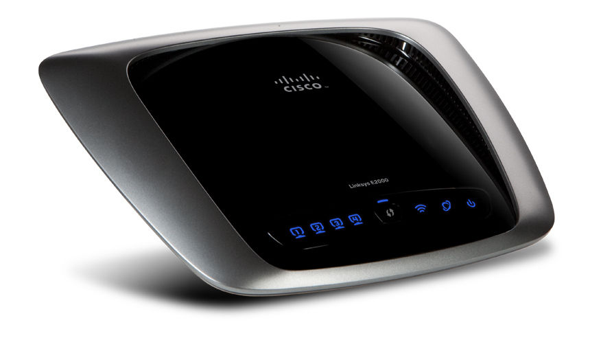 Linksys E2000 wireless router Gigabit Ethernet Black, Grey