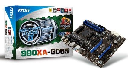 MSI 990XA-GD55 AMD 990X Socket AM3 ATX
