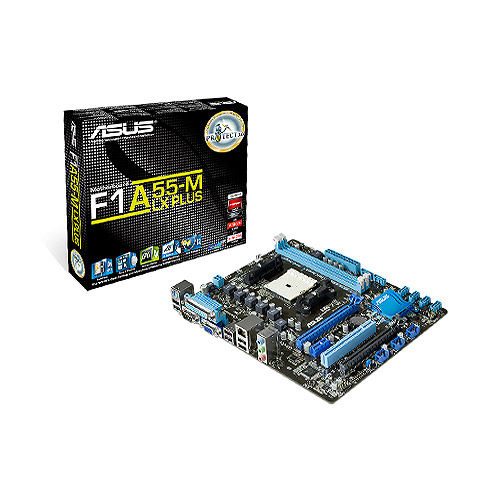 ASUS F1A55-M LX PLUS motherboard AMD A55 Socket FM1 micro ATX